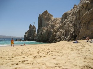 Pedregal secluded beach.